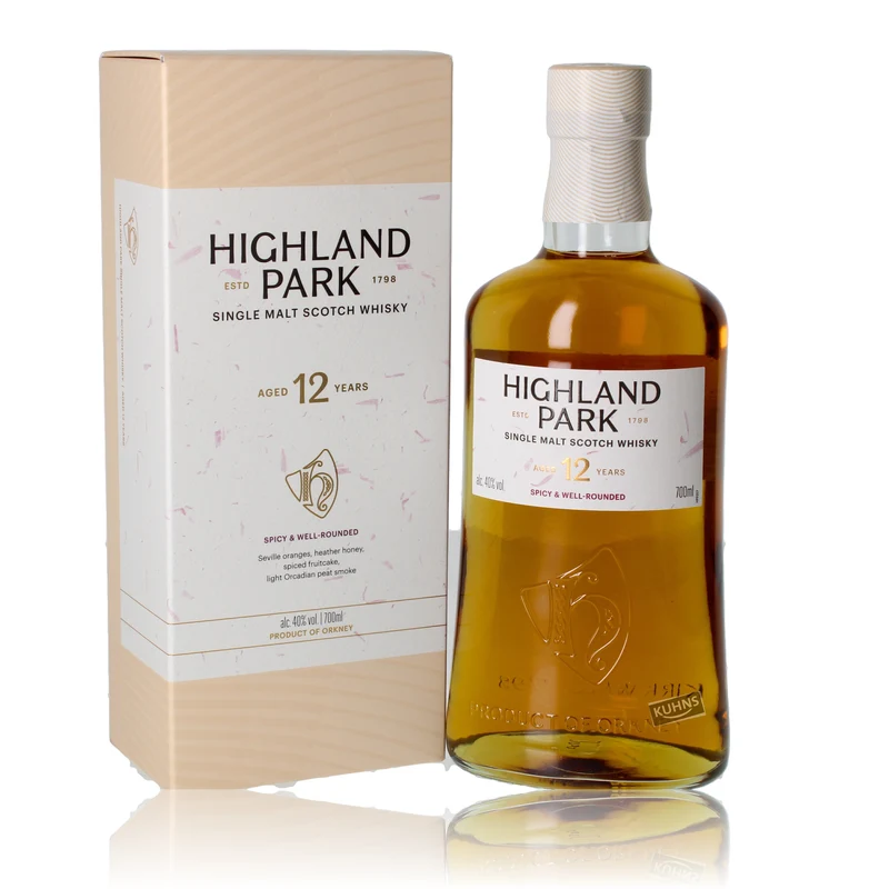 Highland Park 12 Jahre Spicy & Well Rounded 0,7l, alc. 40 Vol.-%