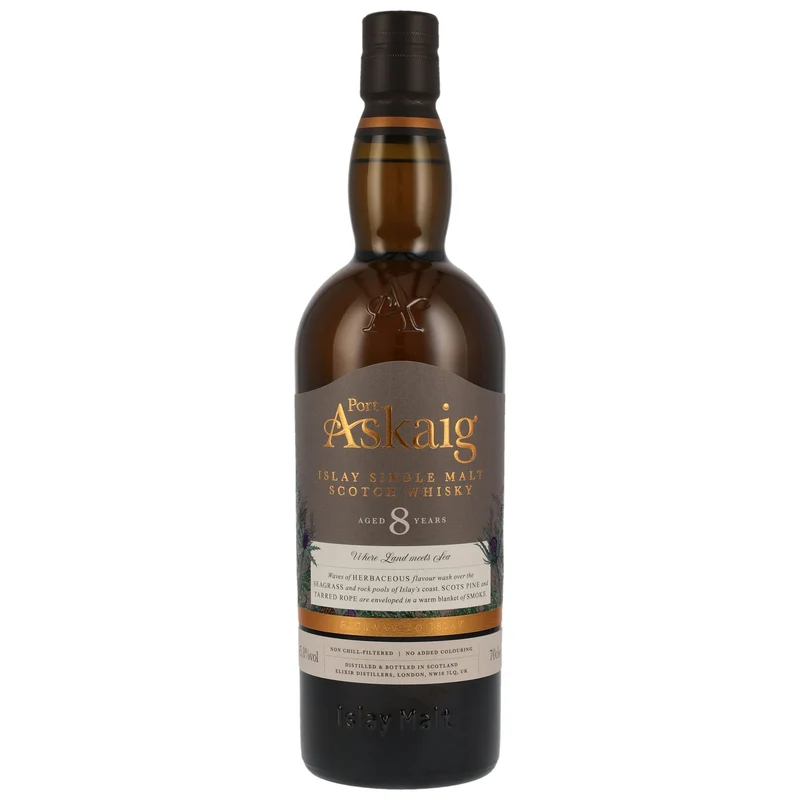 Port Askaig 8 Jahre 0,7l, alc. 45,8 Vol.-%