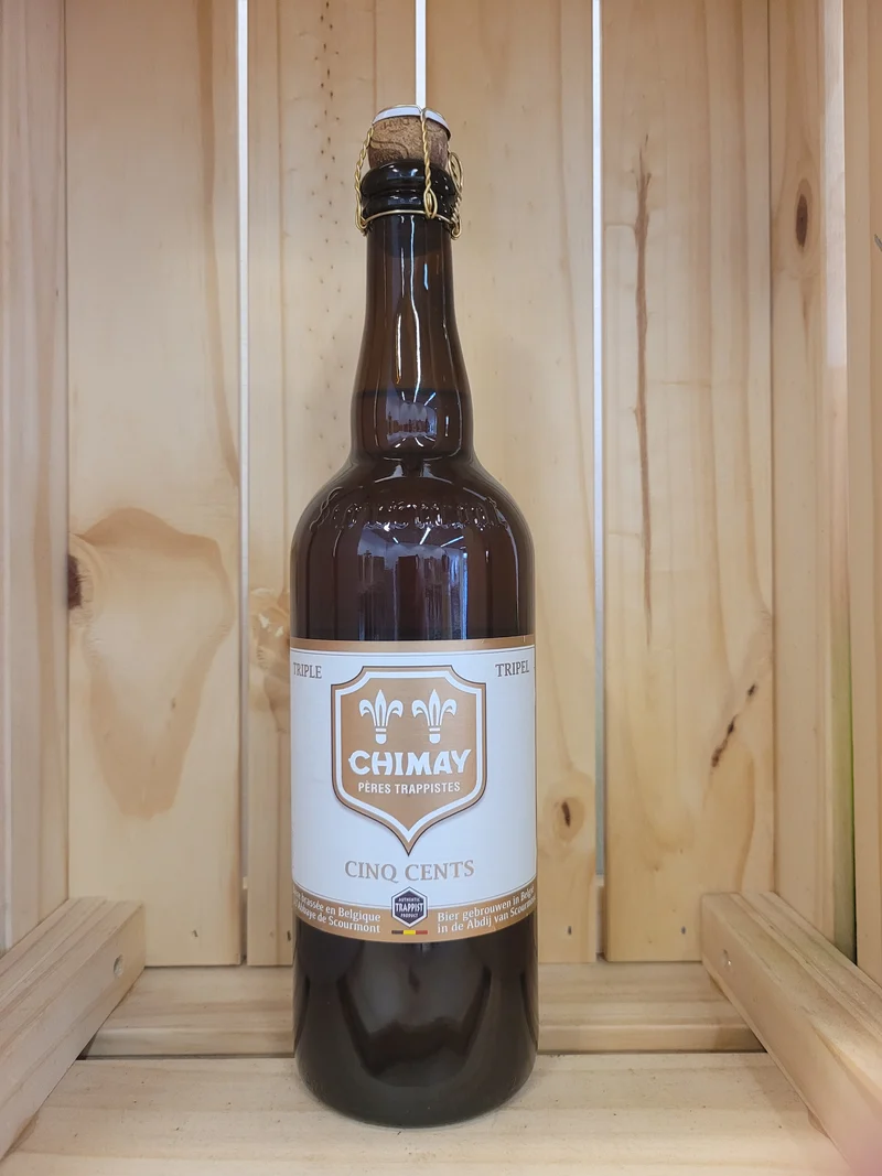 Chimay Cinq Cents Tripel Trappistenbier | Alk. 8,0% vol. | 0,75L