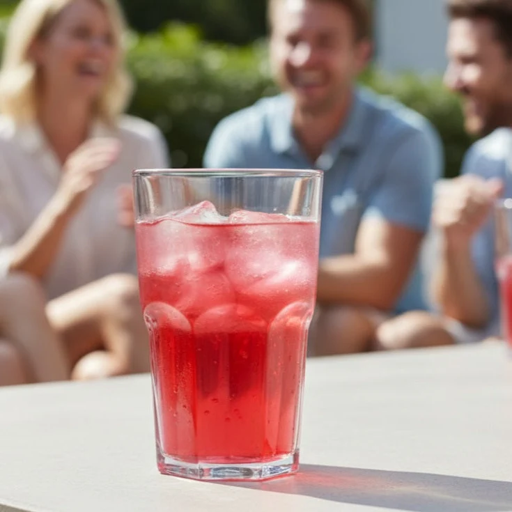 Kunststoffglas Cocktailbecher Granity klar 0,3L | Caipybecher