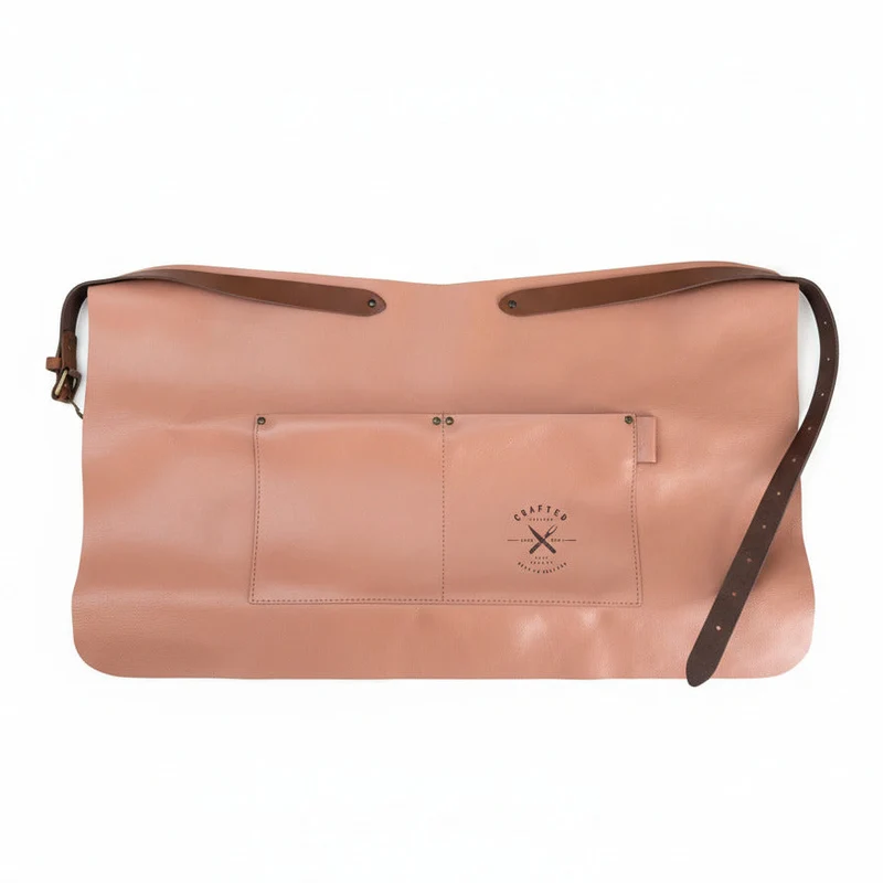 BARCRAFTERS Barschürze Leder | Farbe Nude
