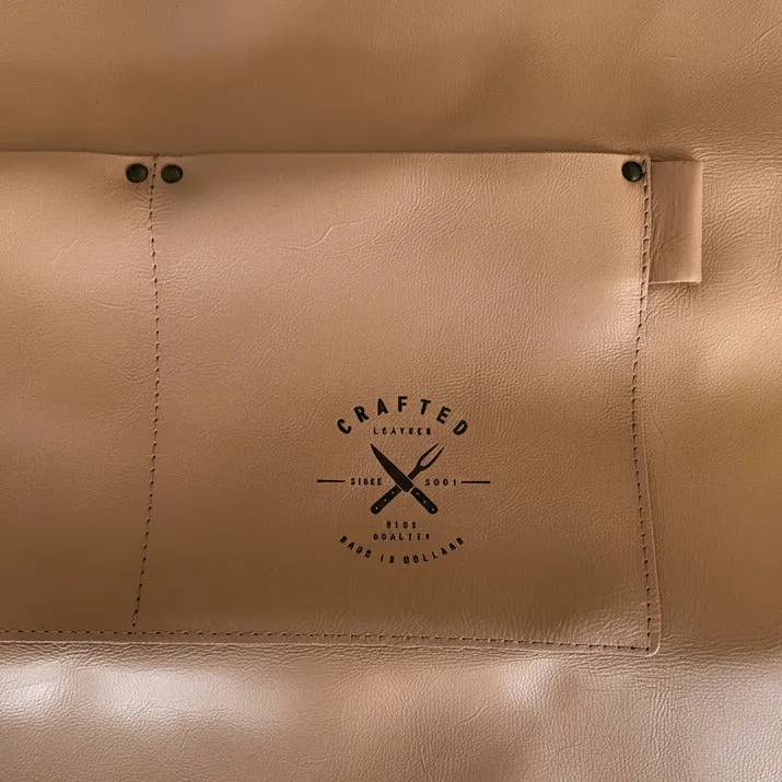 BARCRAFTERS Barschürze Leder | Farbe Nude