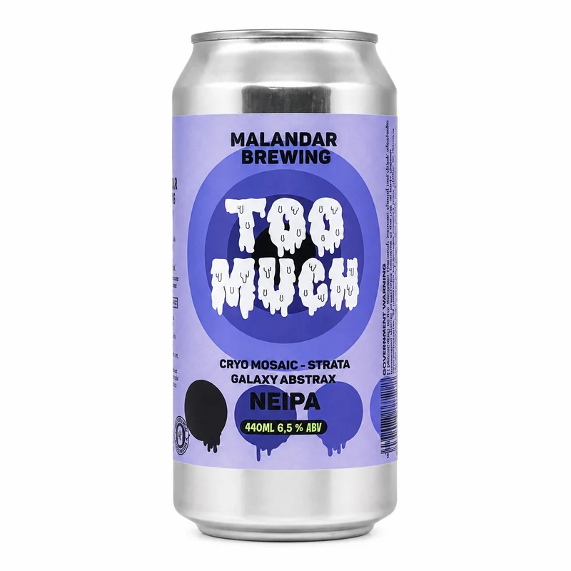 Malandar Brewing Too Much | NEIPA