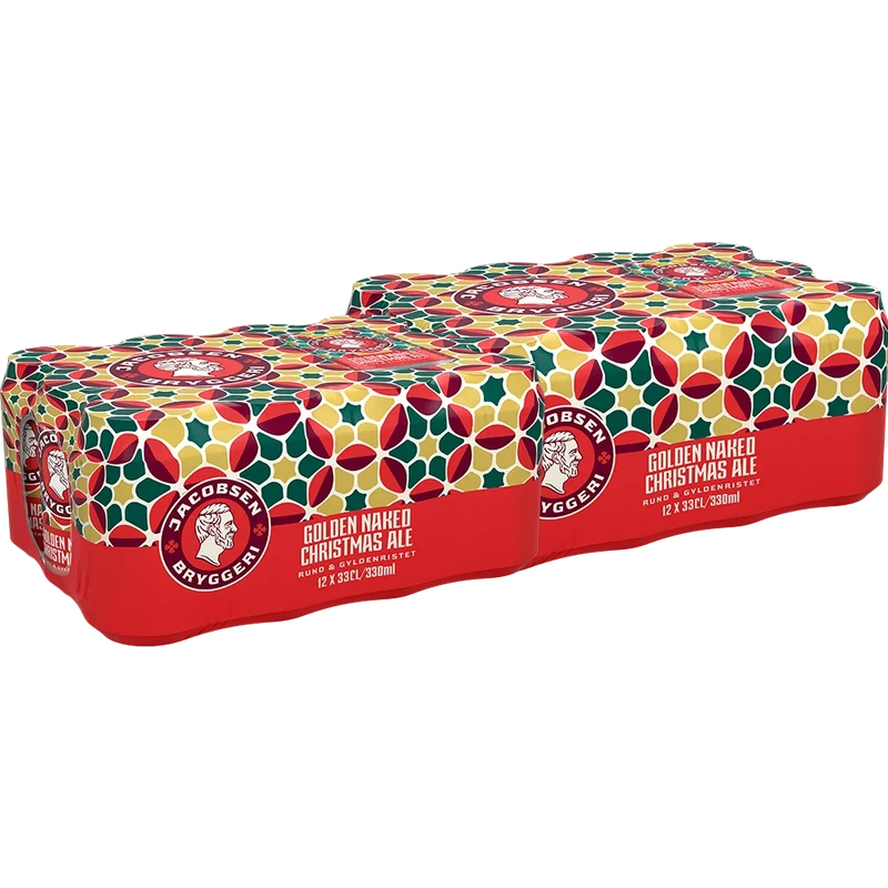 Jacobsen Golden Naked Christmas Ale 7,5% 24x0,33L Dose zzgl. DPG Pfand