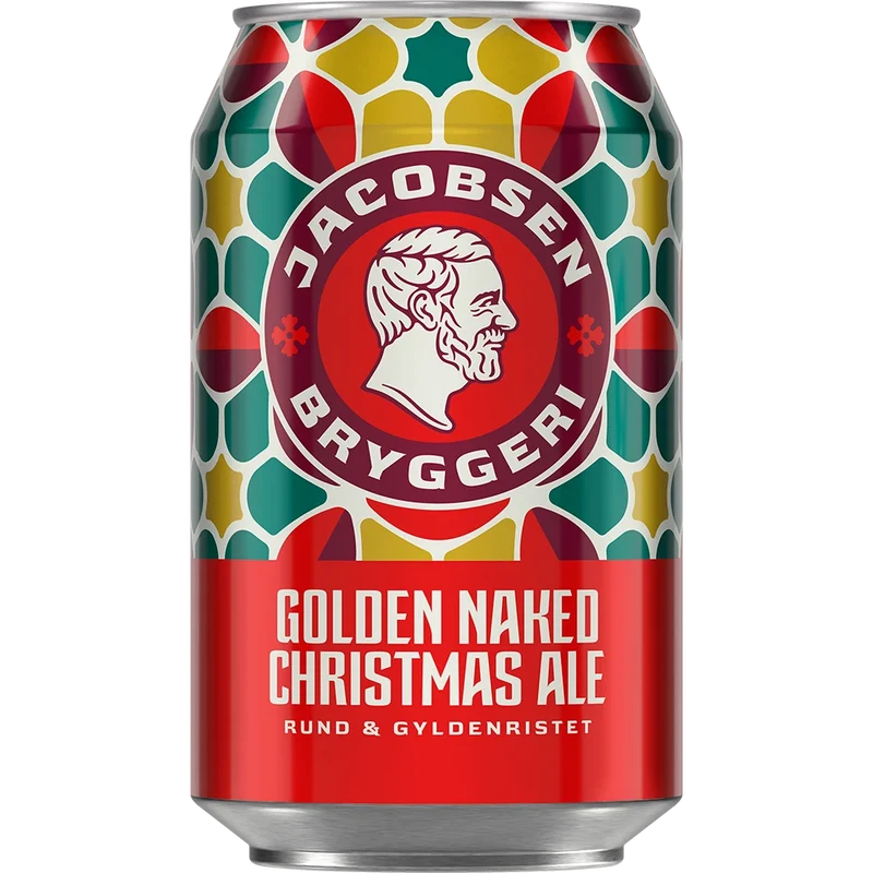 Jacobsen Golden Naked Christmas Ale 7,5% 24x0,33L Dose zzgl. DPG Pfand