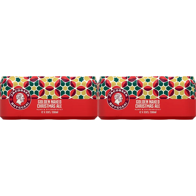 Jacobsen Golden Naked Christmas Ale 7,5% 24x0,33L Dose zzgl. DPG Pfand