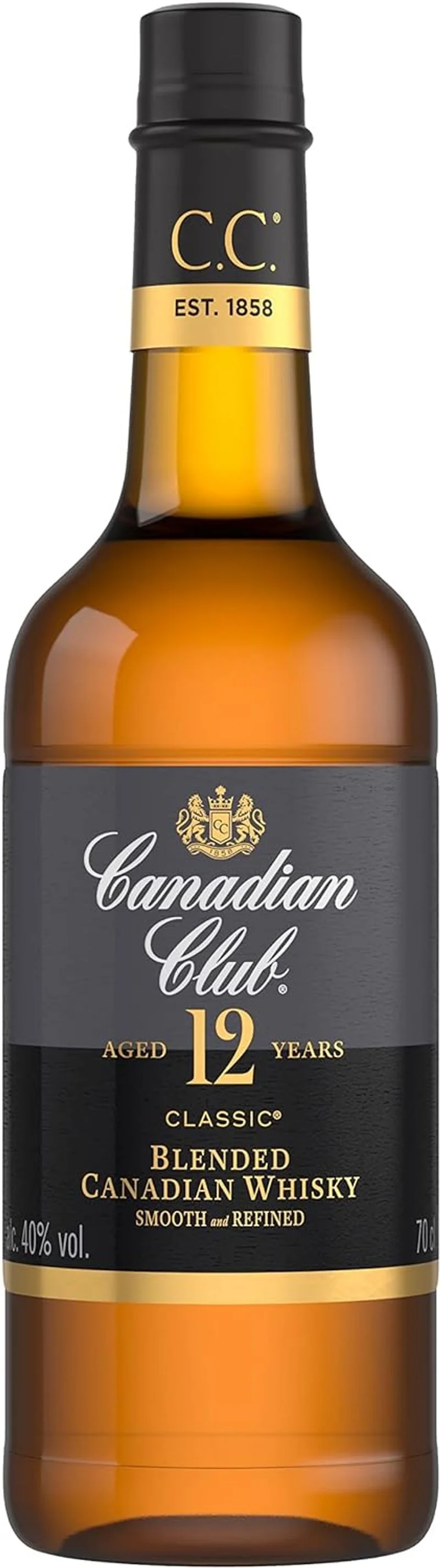 Canadian Club 12 Jahre Blended Whisky 0,7l, alc. 40 Vol.-%