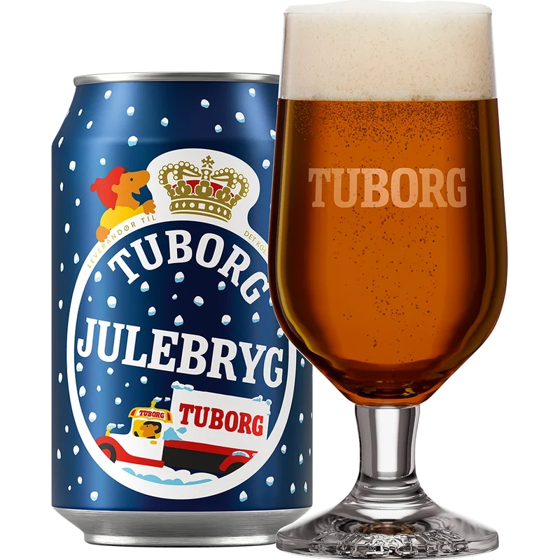 Tuborg Julebryg 5,6% 24x0,33L Dose zzgl. DPG Pfand