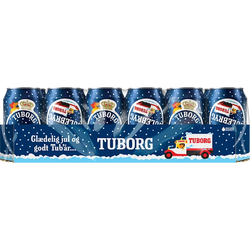 Tuborg Julebryg 5,6% 24x0,33L Dose zzgl. DPG Pfand