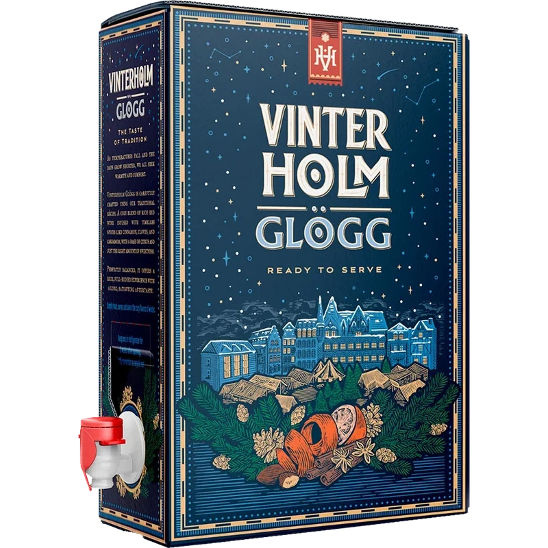 Vinterholm Glögg 10 % 2L BIB