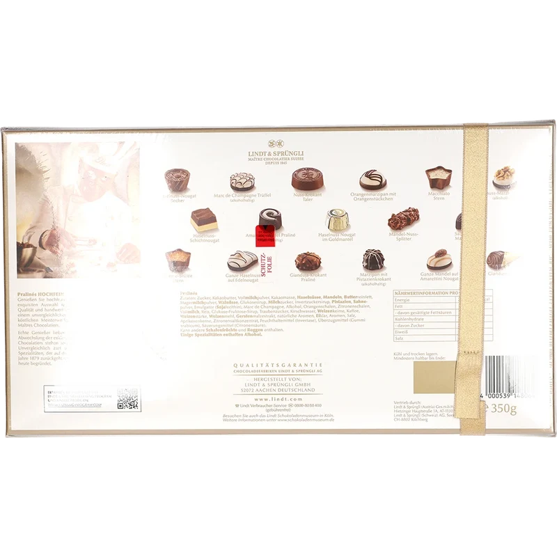 Lindt Pralinés Hochfein 350G PCK
