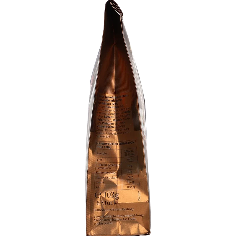Lindt Nuxor Beutel Feinherb 103G PCK