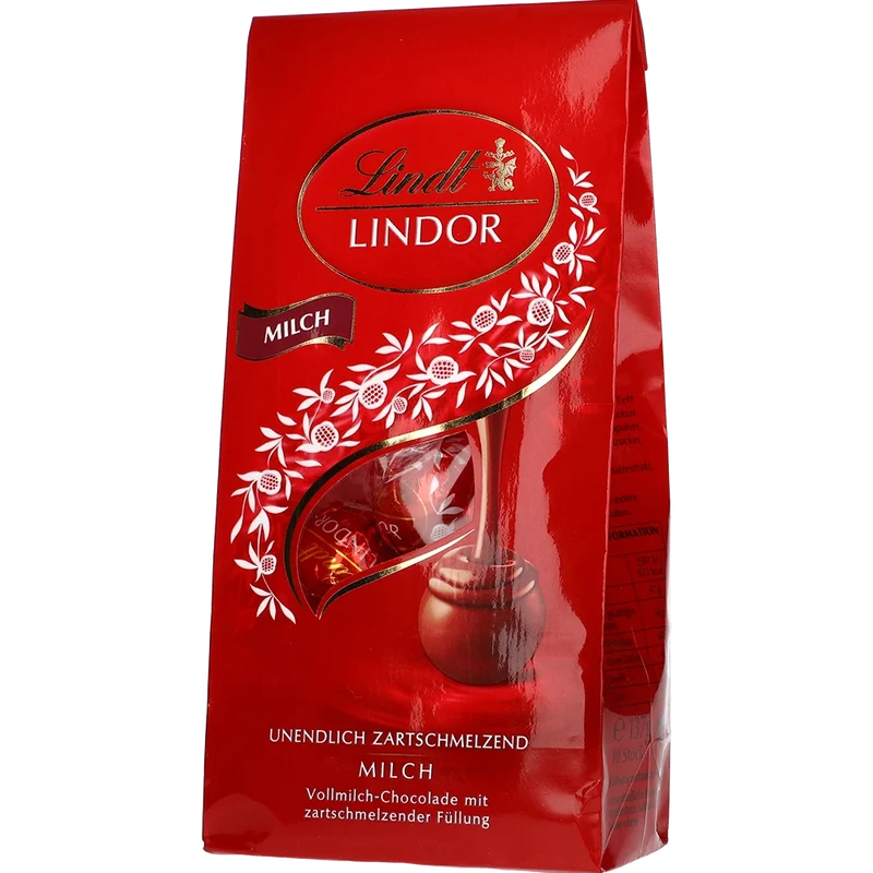 Lindt Lindor Beutel Milch 137G PCK