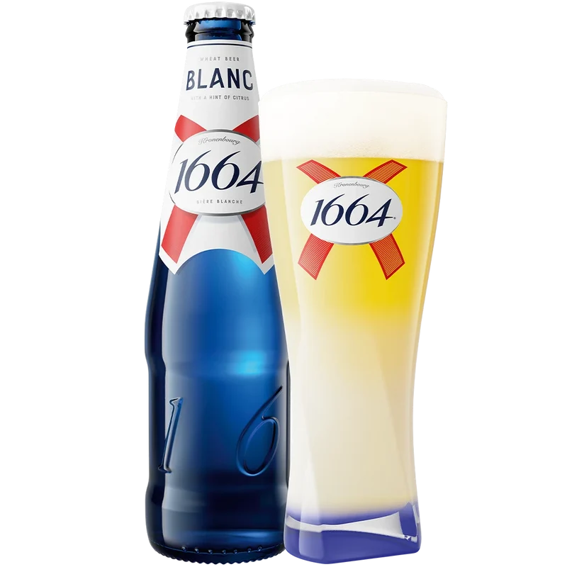 Kronenbourg 1664 Blanc 5 % 24x0,33L Flasche
