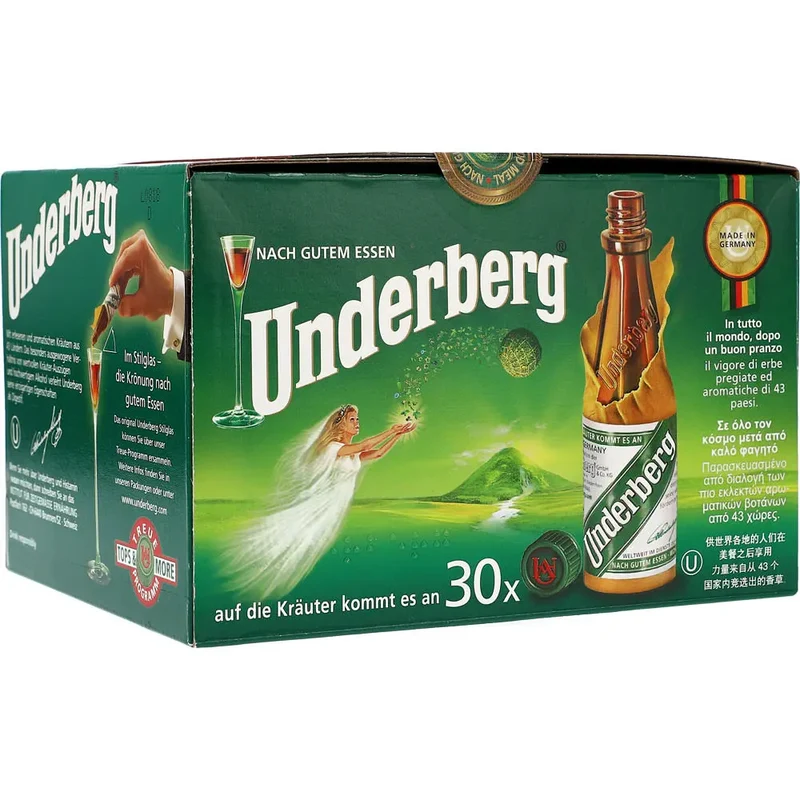 Underberg Kräuter 44 % PACK 30