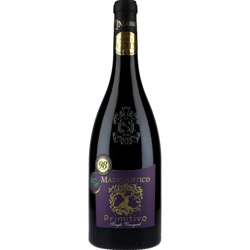 Masso Antico Primitivo Bio 14 % 0,75L FL