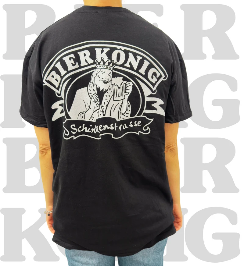 Bierkönig T-Shirt silber Edition