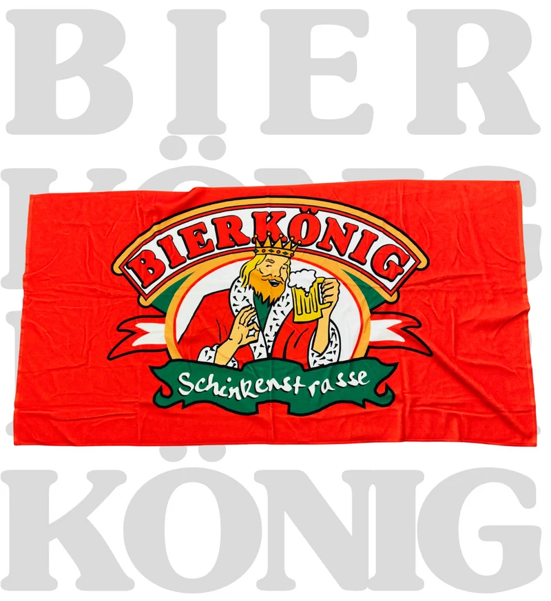 Bierkönig Strandtuch