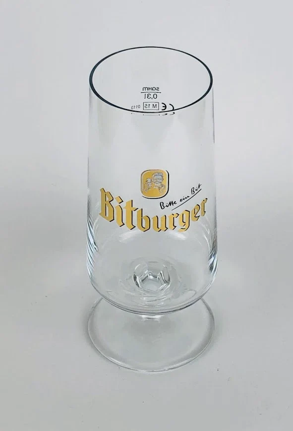 1 x Bitburger Glas 0,3l