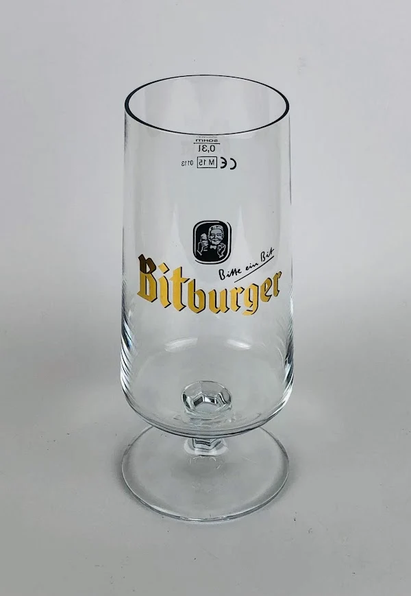 1 x Bitburger Glas 0,3l