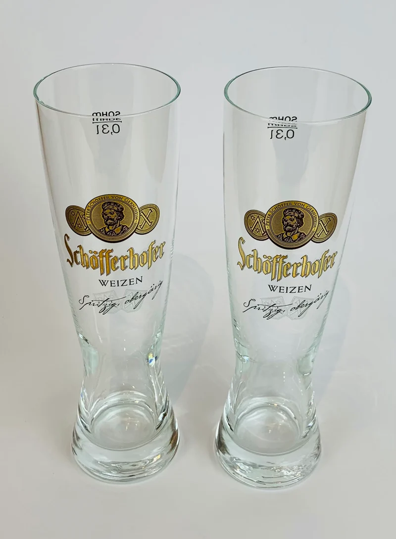 Schöfferhofer Weizen Bier Gläser 0,3l - 2er Set