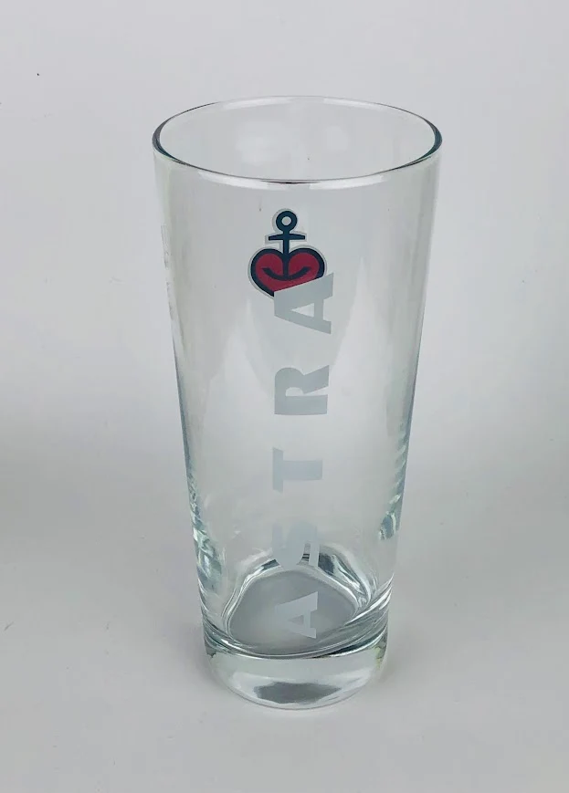 1 x Astra Bier Glas 0,5l