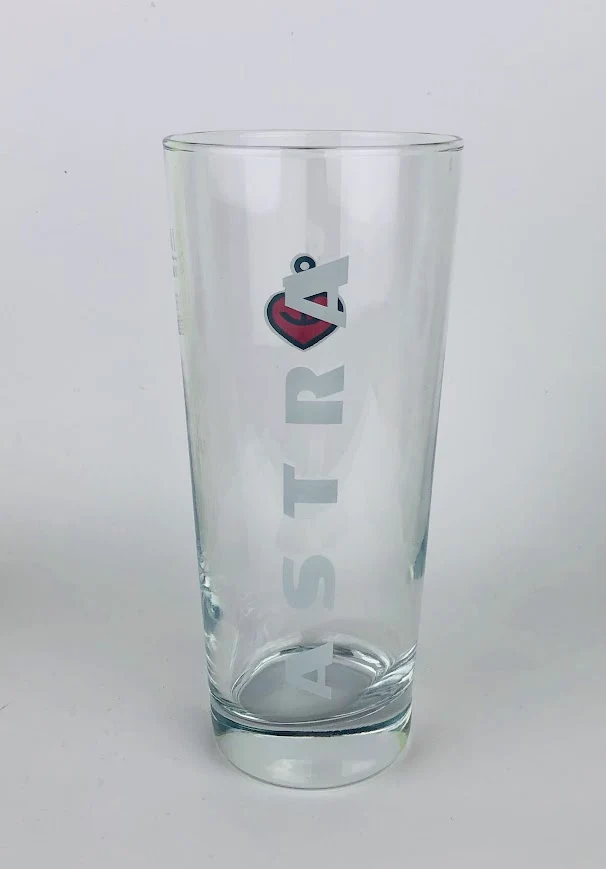 1 x Astra Bier Glas 0,5l