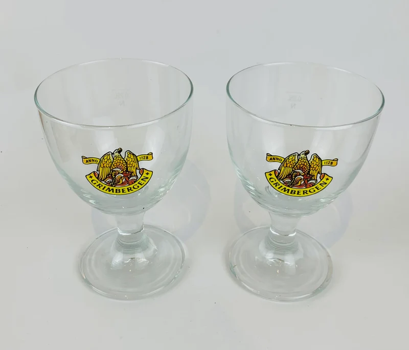Grimbergen Bier Gläser 0,25l ( 2er Set )