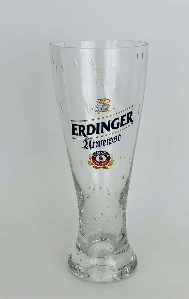 Erdinger Urweisse weizen Bier Glas 0,3l / Weizenglas