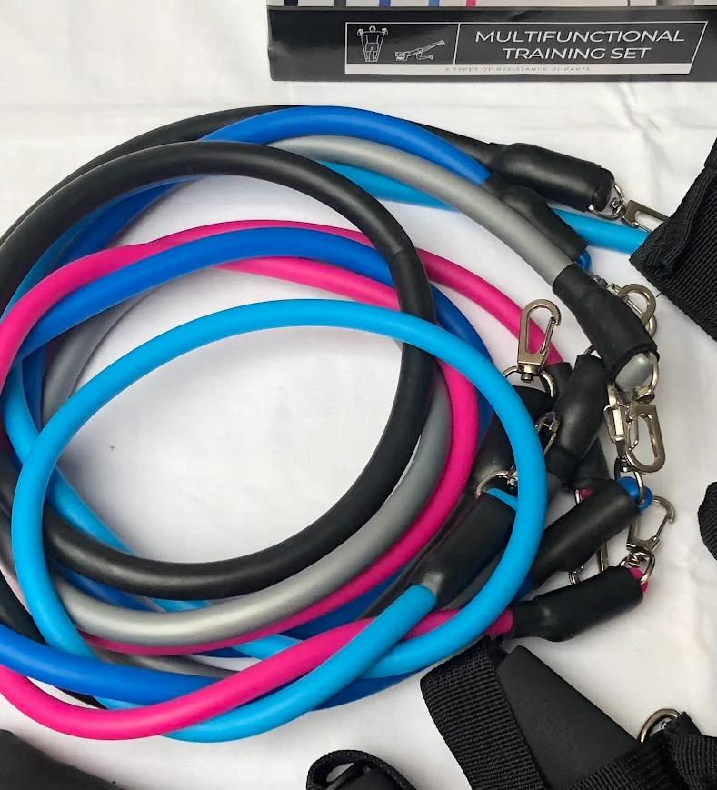 XQ MAX Multifunctional Training Fitness Set ExpanderSet 5 x TPE-Bands