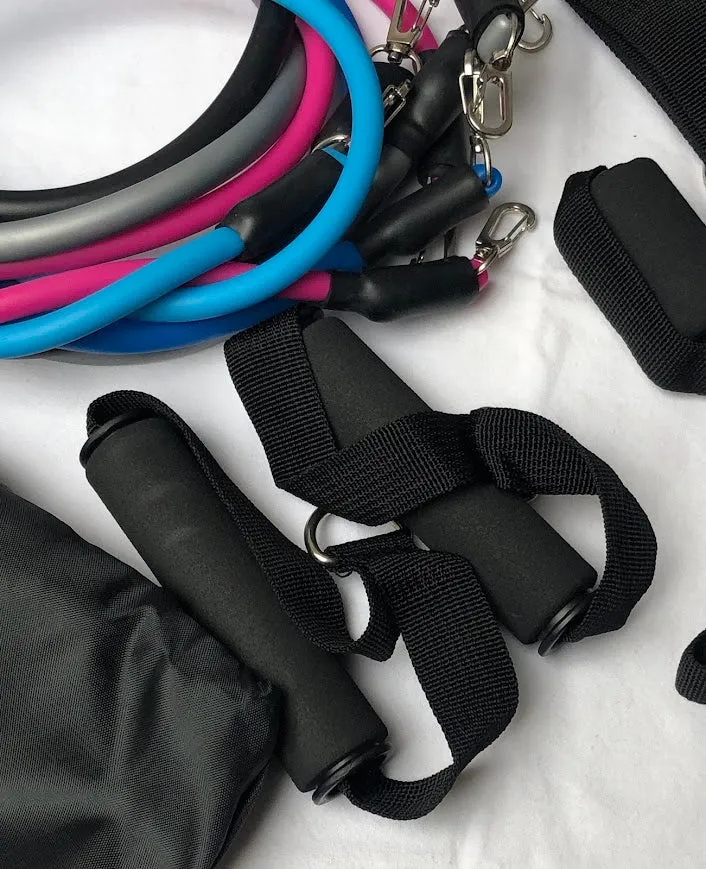 XQ MAX Multifunctional Training Fitness Set ExpanderSet 5 x TPE-Bands