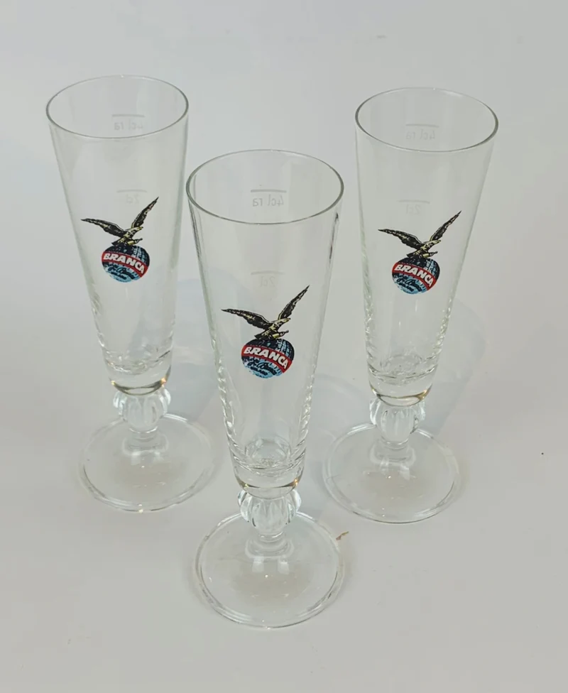 Fernet Branca Gläser 2/4cl - (3er Set)