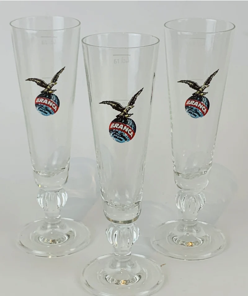Fernet Branca Gläser 2/4cl - (3er Set)