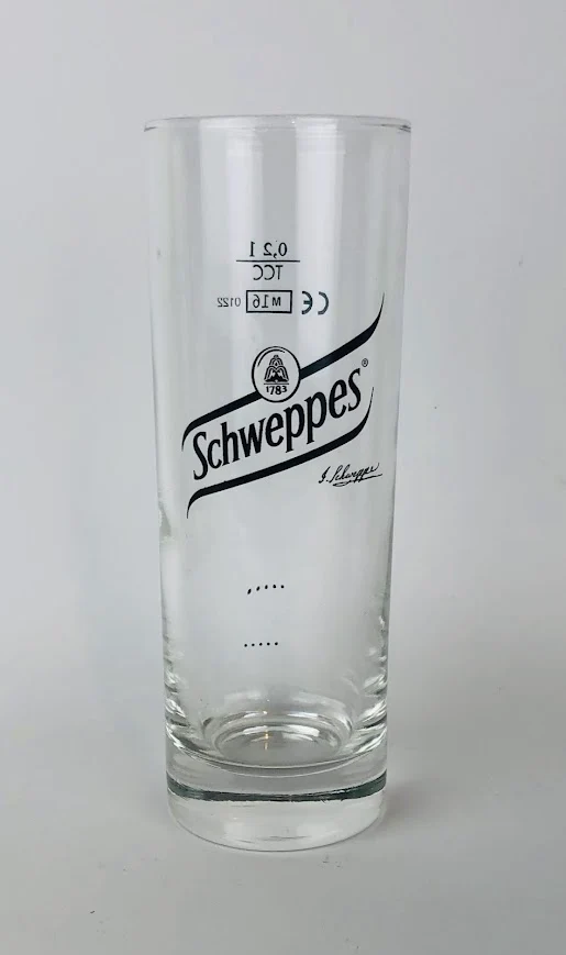 Schweppes Gläser 0,2l - ( 6er Set )