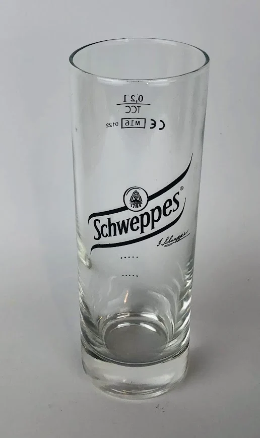 Schweppes Gläser 0,2l - ( 6er Set )