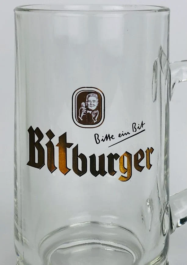 1 x Bitburger Bierkrug 0,3
