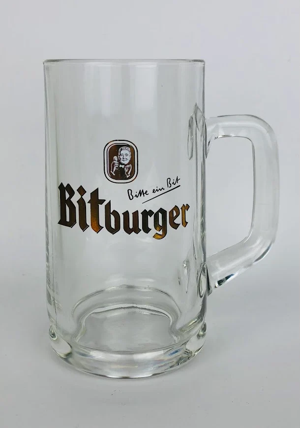 1 x Bitburger Bierkrug 0,3