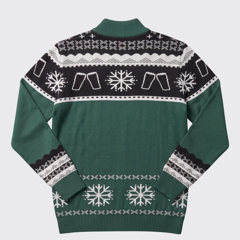 Guinness Holiday Quarter Zip - Green