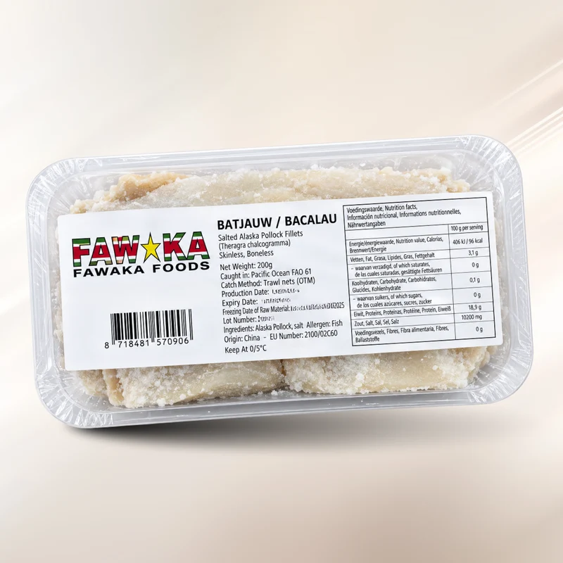 Saltfish - Skinless, boneless für Ackee and Saltfish