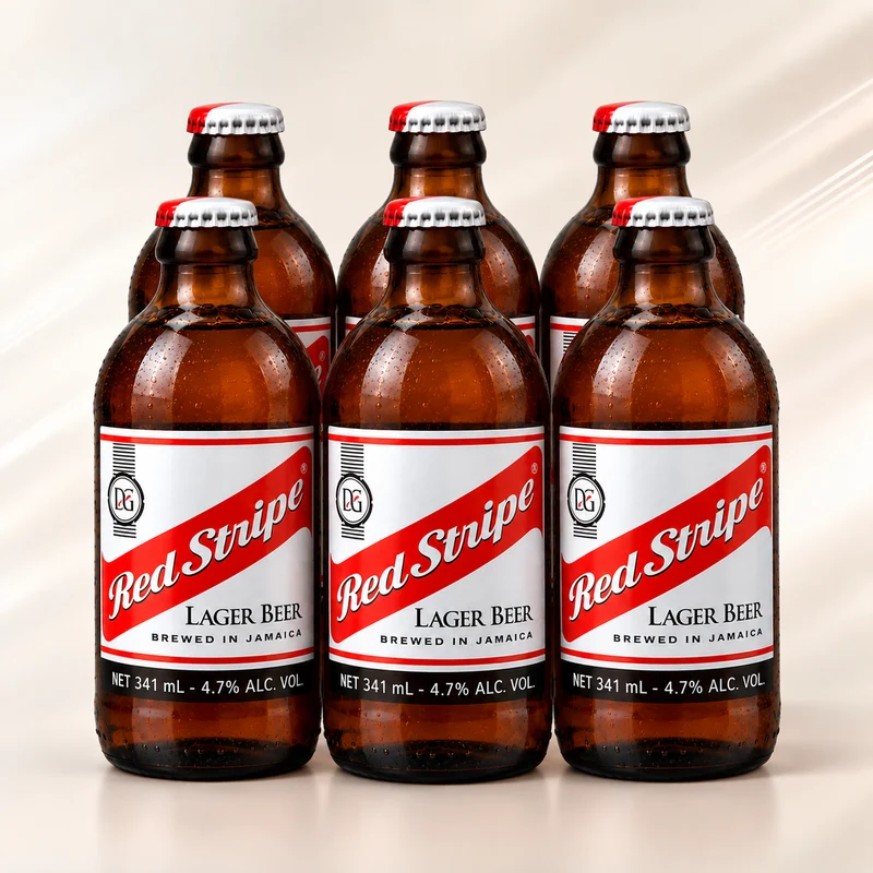 Red Stripe Jamaican Lager Bier - Import aus Jamaika