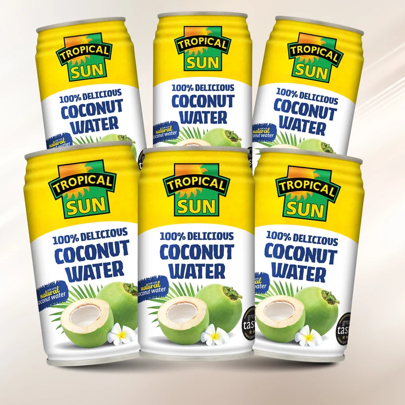 Tropical Sun Kokoswasser 6er Bundle