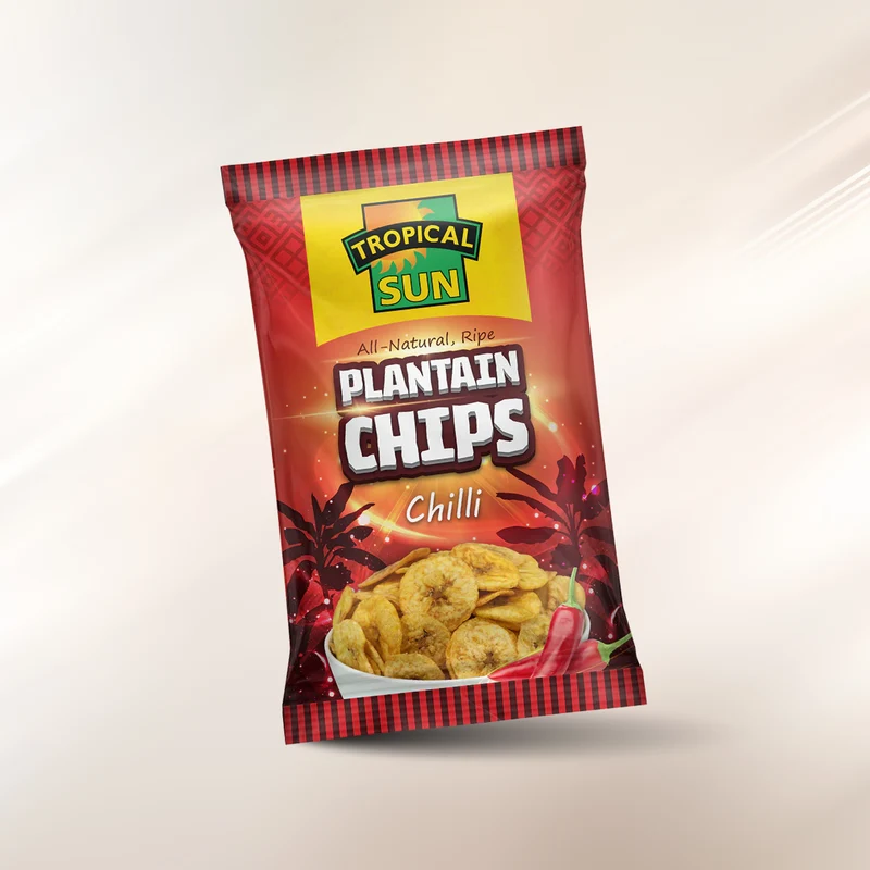 Tropical Sun Plantain Chips Chili