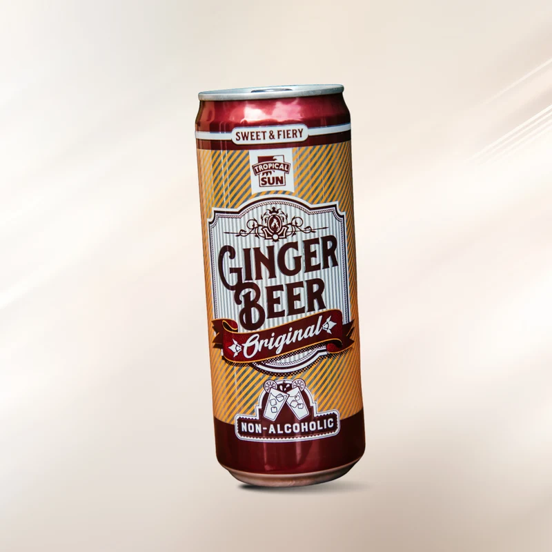 Tropical Sun Ginger Beer - Alkoholfreier Softdrink
