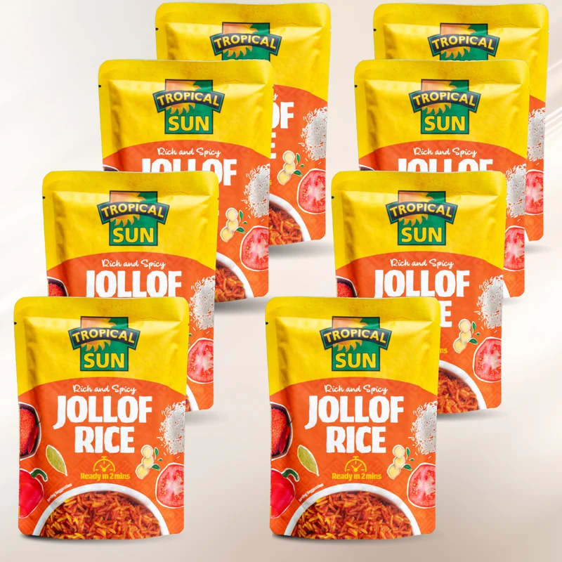 Tropical Sun Jollof Rice 7+1 gratis Bundle