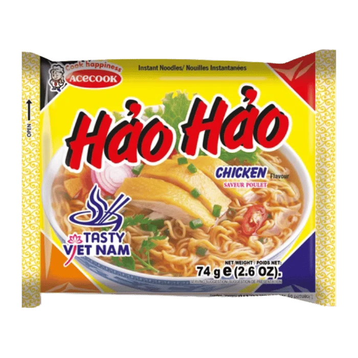 HAO HAO Instant Nudeln Chicken 74G
