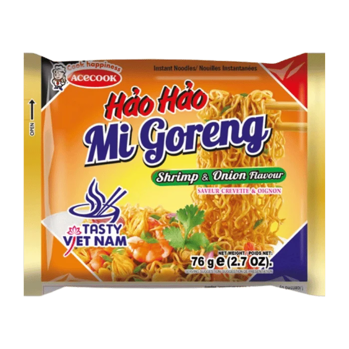 HAO HAO Instant Nudeln Shrimp Hot & Sour 78G