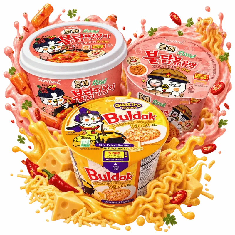 SAMYANG Buldak Special Bowls 3er Discovery Box