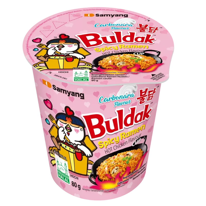 SAMYANG Buldak Carbonara Ramen Cup 80G