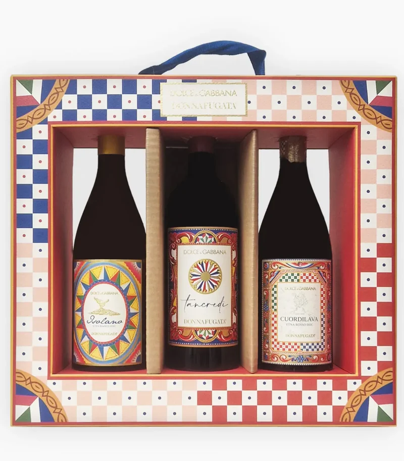 Confezione Regalo Cornice Dolce & Gabbana con Tancredi, Isolano e Cuordilava - Donnafugata