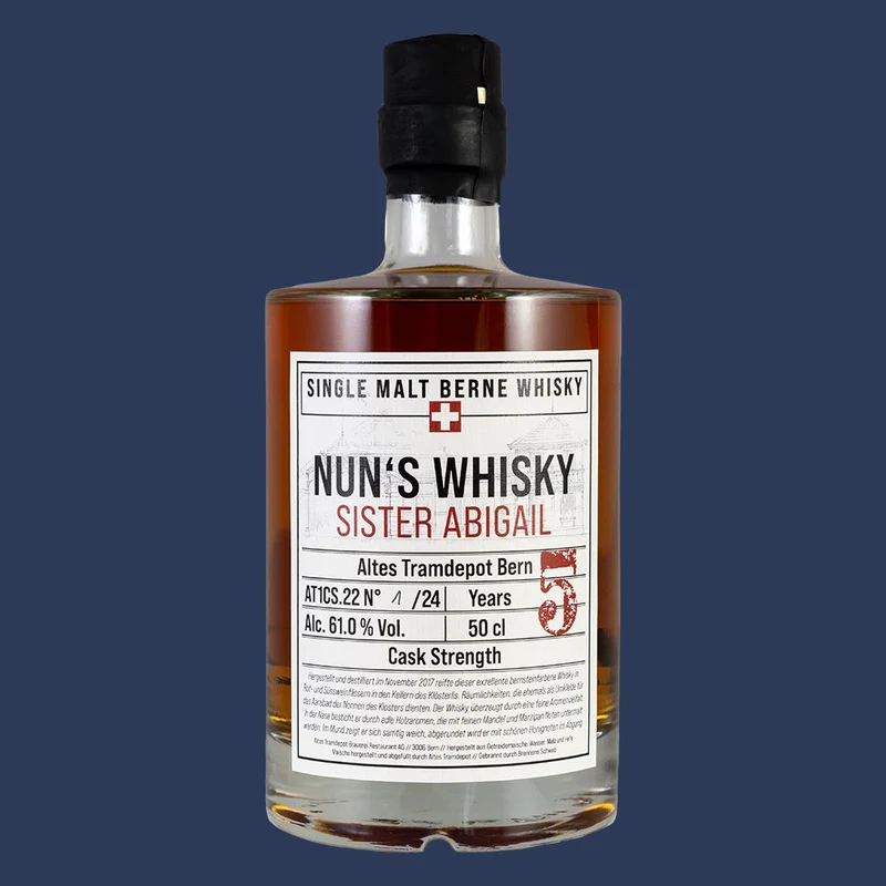 Nun's Whisky - Sister Abigail 5 Jahre Cask Strength Single Malt